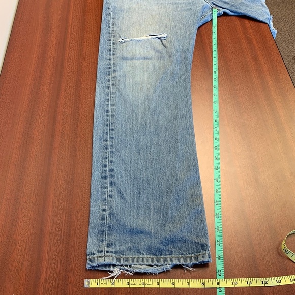 Men's 501 Levi's High Waisted Mom Jeans - Picture 3 of 8